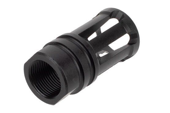 Radical Firearms 30 Cal a1 birdcage flash hider features a manganese phosphate finish